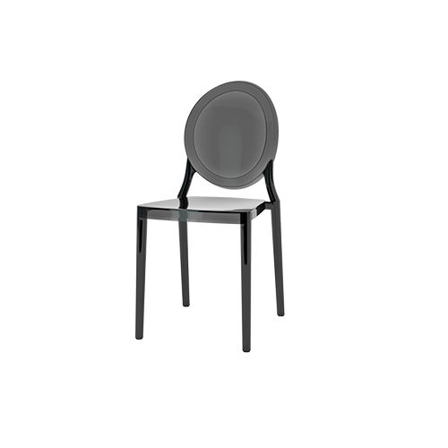 Cadeira contemporânea - LAFAYETTE - AKANTE - para ambiente interno / em policarbonato / com base em policarbonato