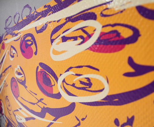 Adesivo decorativo com texto - EHPAD PRAT MARIA QUIMPER - Atelier d'Art Osmoze - Design & décoration murale - de sinalização