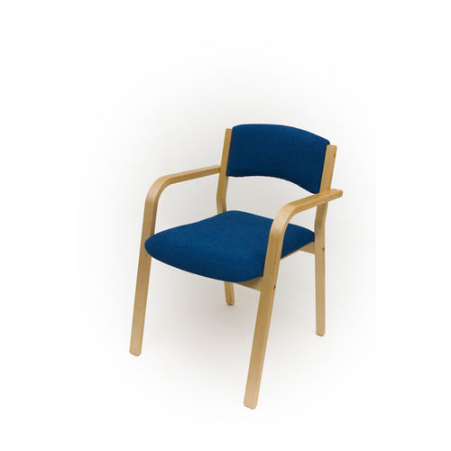 Cadeira contemporânea - Martin - Tarmeko LPD - para ambiente interno / em tecido / em compensado