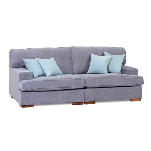 Sofá contemporâneo - Julia - Tarmeko LPD - em tecido / com braços / com almofada removível