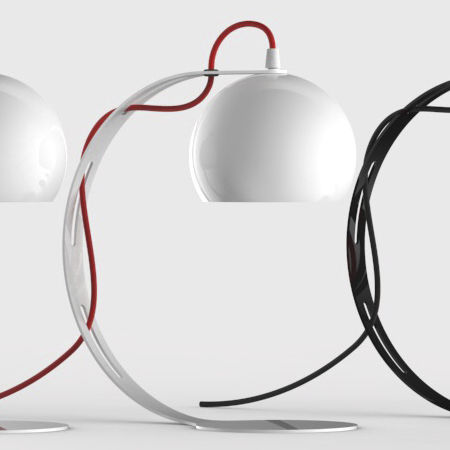 Luminária de mesa - HALLEY - Luxcambra - metálica / de design original / Wire