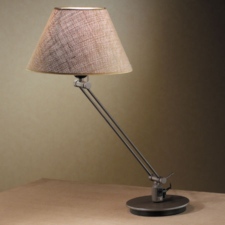 Luminária de mesa - AGRIPINA S - Luxcambra - em níquel / em algodão / contemporânea