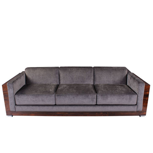 Sofá Art Déco - ZSF003 - Cygal Art Deco GmbH & Co. KG - em tecido / em couro / com braços