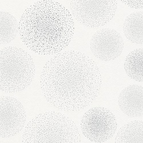 Papel de parede contemporâneo - 12026 - Joka - estampado / branco
