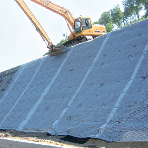 Geogrelha para controle de erosão - SECUGRID® M3 CLAMP - NAUE - de proteção / de reforço / para parede de retenção