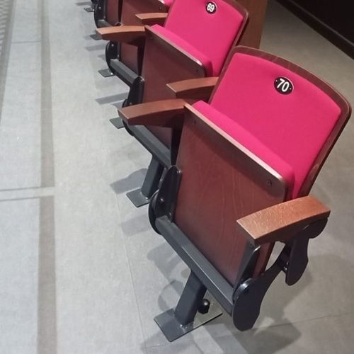 Cadeira de auditório contemporânea - Polar Plus - Jezet Seating - para ambiente interno / em tecido antichama / com base em metal pintado