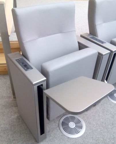 Cadeira de auditório contemporânea - Recto Reflex - Jezet Seating - para ambiente interno / em tecido antichama / em madeira