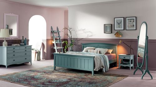 Quarto infantil de madeira - ROMANTIC ROOM 6 - Callesella - de menina