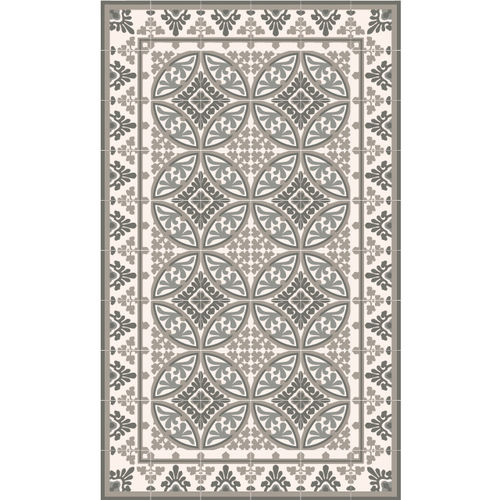 Tapete contemporâneo - BARCELONA- T10 - BEIJA FLOR - estampado / vinílico / retangular