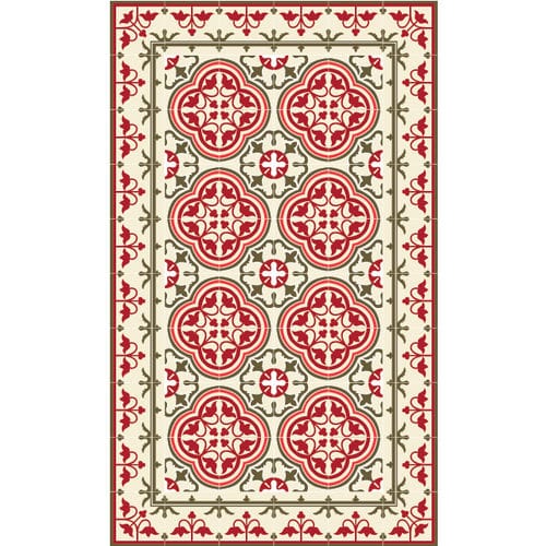 Tapete contemporâneo - PORTUGAL- F5 - BEIJA FLOR - estampado / vinílico / retangular