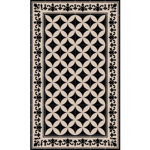 Tapete contemporâneo - SOFI- S01 - BEIJA FLOR - estampado / vinílico / retangular
