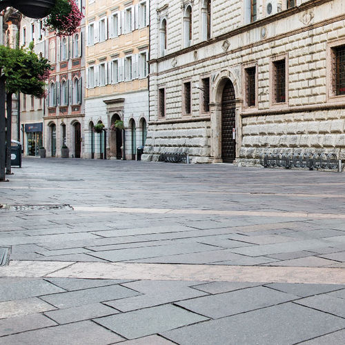 Bloco de pavimentação em pórfiro - DOLCE VITA - Italporphyry - para ambiente externo / transitável / para espaço público