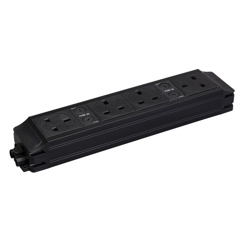 Tomada elétrica - MODULE 4 GANG - Marshall-Tufflex - USB / quádrupla / de sobrepor