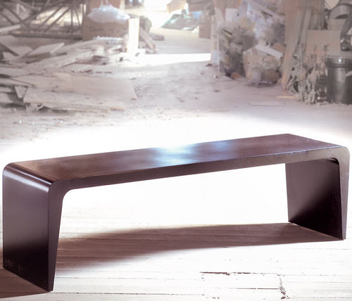 Banco contemporâneo - AMEZA - R&J Luxe Furniture - em alumínio