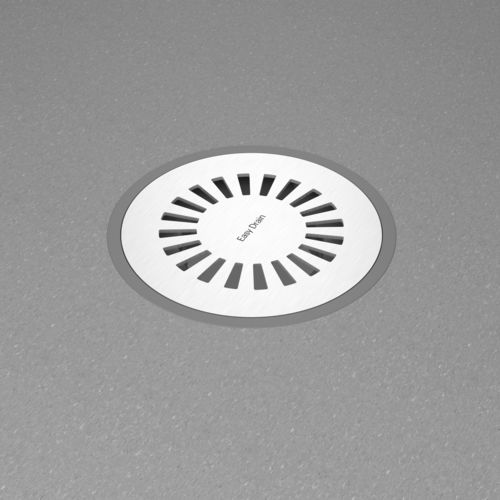 Ralo de chuveiro em aço inoxidável escovado - AQUA VINYL - ESS Easy Drain