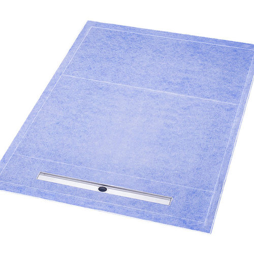 Piso de box retangular - SBBASIC-LINE-1 - ESS Easy Drain - com superfície a revestir / em compósito / sob medida