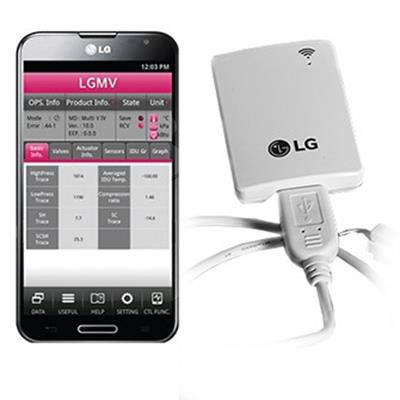 Sistema de monitoramento sem fio - LGMV - LG HVAC