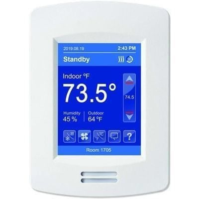 Controle remoto para sistema de ar condicionado - LG8660 - LG HVAC - para sistema de controle de edifícios inteligentes / fosco / com tela sensível ao toque