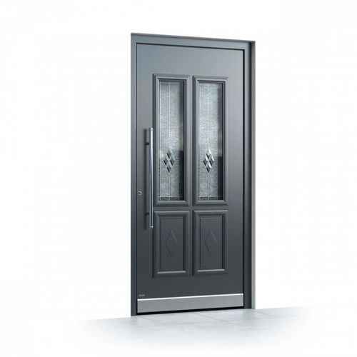 Porta de entrada - Classico 3210CC - Pirnar - em alumínio / em aço inoxidável / de abrir