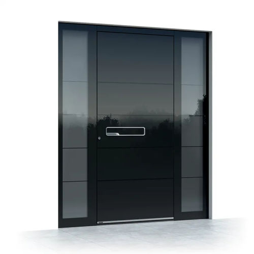 Porta de entrada - Ultimum Pure 613 A GLASS - Pirnar - em alumínio / em fibra de carbono / em vidro temperado