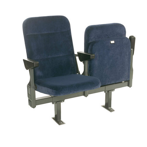 Poltrona de auditório contemporânea - ESPACE 628 HB - Quinette Gallay - em tecido / dobrável / ergonômica
