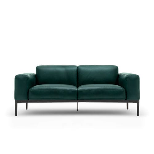 Sofá modular - 167 - freistil - contemporâneo / em couro / azul