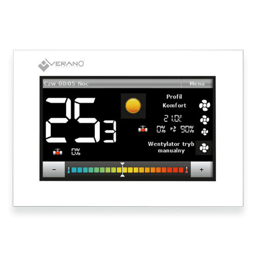 Regulador de temperatura - VER-24 - Verano Konwektor