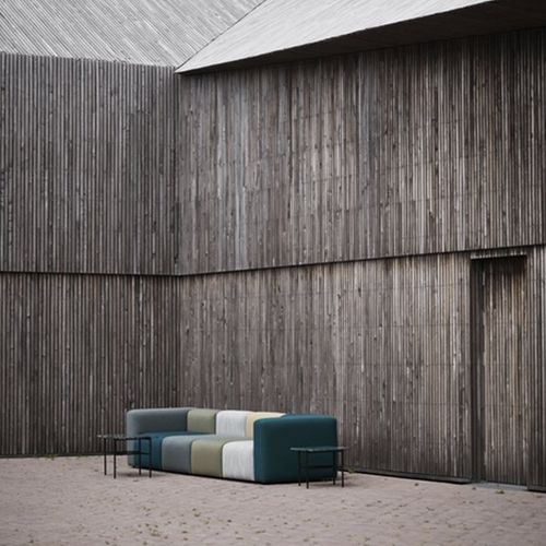 Sofá modular - PUMP - Bruunmunch Furniture ApS - contemporâneo / em tecido / modular