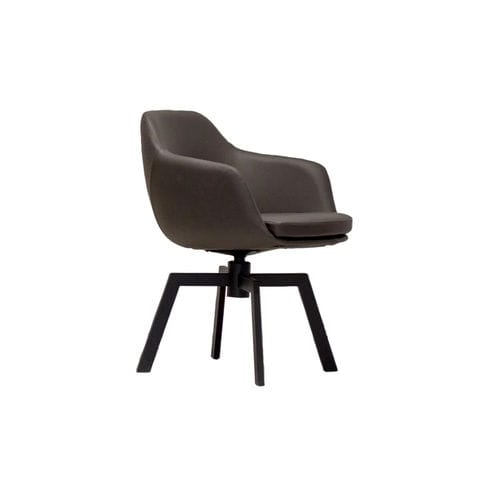 Cadeira contemporânea - LAP 4053 - DRESSY - para ambiente interno / em tecido / com base metálica