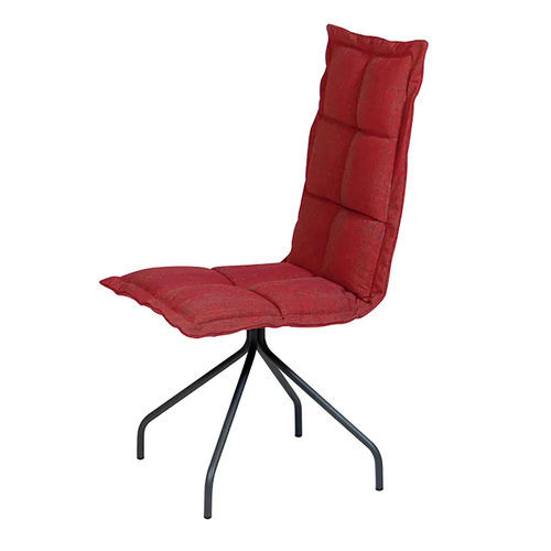 Cadeira contemporânea - ARA H4 - DRESSY - para ambiente interno / em tecido / com base metálica