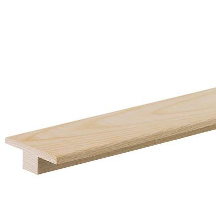 Perfil de transição em madeira - WHITE ASH - Rappgo