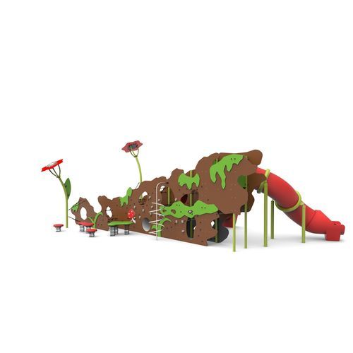 Estrutura lúdica para parque infantil - FLORI BOUGH     - Free Kids s.c. - para creche / para coletividade / em PEAD