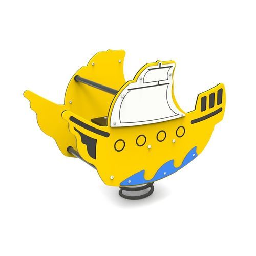 Gangorra de mola em PEAD - SHIP   - Free Kids s.c. - em compensado / meio de transporte / monolugar