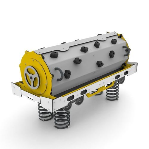 Gangorra de mola metálica - TANK WAGON  - Free Kids s.c. - meio de transporte / de vários lugares
