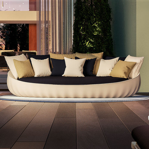 Sofá contemporâneo - PEARL - My Face - para ambiente externo / para pátio / em tecido acrílico