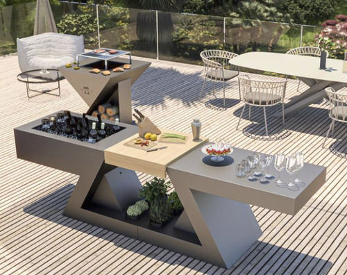 Móvel bar contemporâneo - cocktail station portatile - ZEDEXPERIENCE