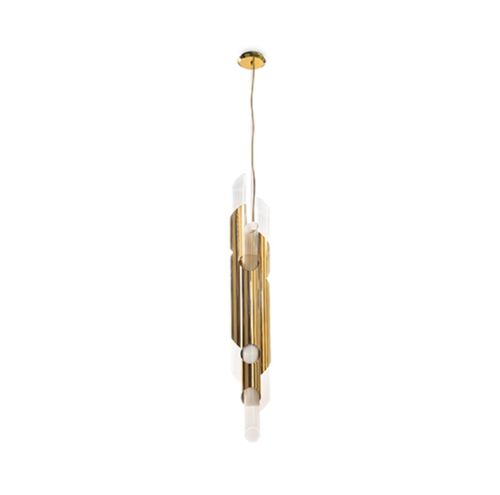 Pendente - DRAYCOTT - Maison Valentina - em latão / em latão banhado a ouro / em cristal