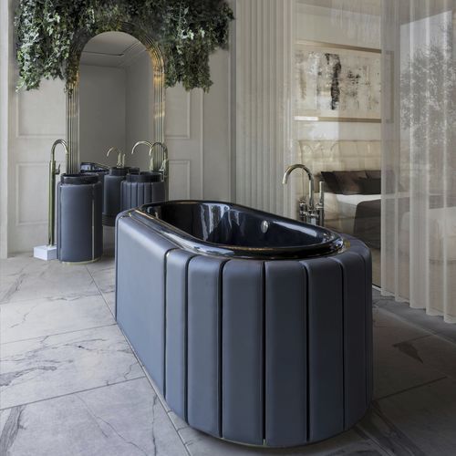 Banheira oval - DARIAN  - Maison Valentina - freestanding / para residência / de fibra de vidro