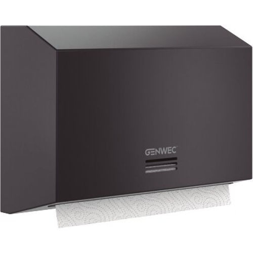 Dispenser de papel toalha de parede - GW03 04 04 03 - genwec - em aço inoxidável / em aço inox 304 / da linha comercial