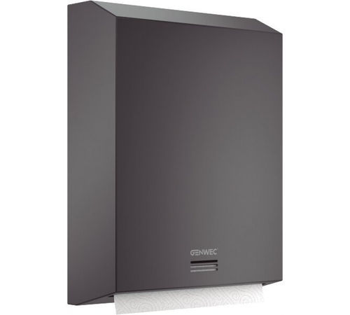 Dispenser de papel toalha de parede - GW03 05 04 03 - genwec - em aço inoxidável / em aço inox 304 / da linha comercial