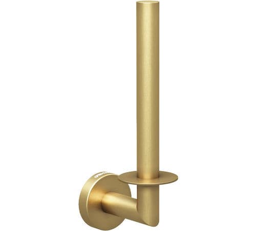 Porta-papel higiênico de parede - GW05 77 04 07 - genwec - em aço inoxidável / dourado / escovado