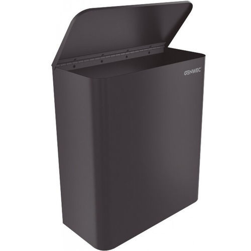 Lixeira para instalações sanitárias - GW06 15 04 03 - genwec - de parede / em aço inoxidável / para ambiente externo