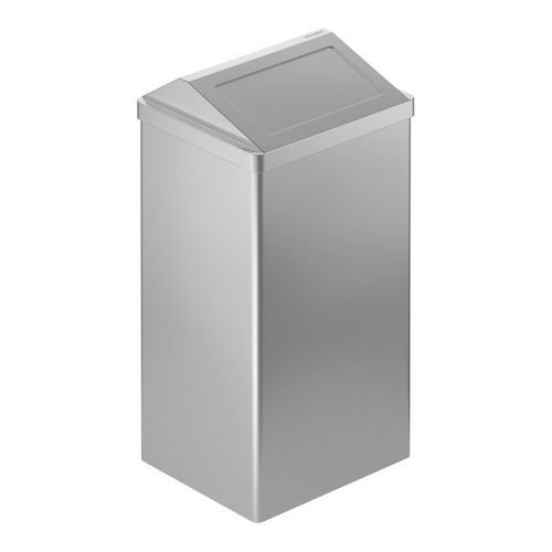Cesto de papéis em aço inoxidável - GW06 25 04 01 - genwec - em aço inox 304 / em inox escovado