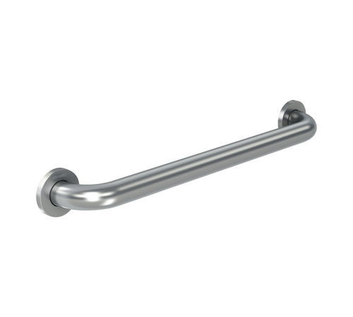 Barra de apoio em aço inoxidável - GW11 02 04 01 - genwec - em inox escovado / reta / de parede