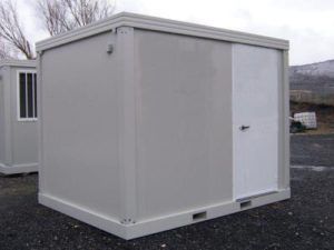 Cabine pré-fabricada de uso técnico - CONTAINERS SOLUTIONS - de uso previsto para escritório