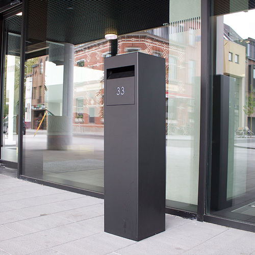 Caixa de correio com pedestal - ARDUO COLLIBOX 30120 - Metaalwaren Claerbout BV - individual
