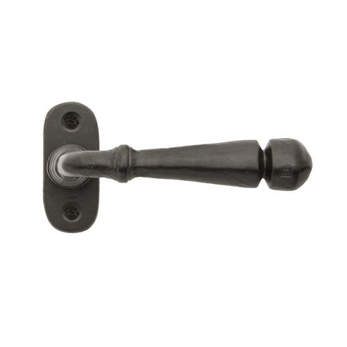 Maçaneta para porta - PH1830/ PBTC 1 - Dauby - em ferro envelhecido / em metal bruto / em bronze branco