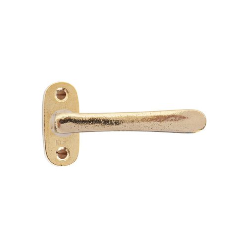 Maçaneta para porta - PHL”L+L”/ PBTC 1  - Dauby - em ferro envelhecido / em metal bruto / em bronze branco