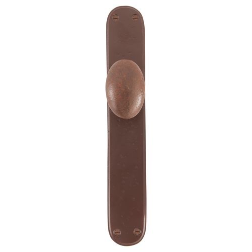 Puxador de porta tipo botão clássico - BT1020 /PE40 - Dauby - em ferro / polido
