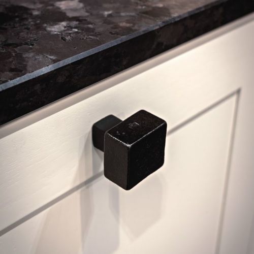 Puxador botão de móvel clássico - PQ-45 - Dauby - em ferro envelhecido / em metal bruto / em bronze branco